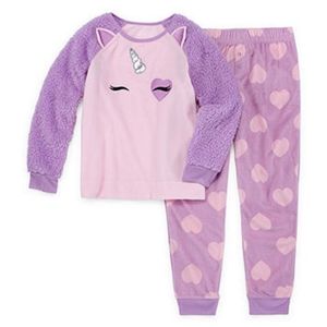 Arizona Little & Big Girls 2-pc. Pant Pajama Set